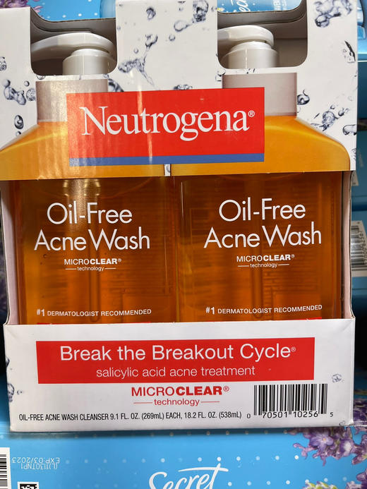 🏝控油洗面奶 👉美国🇺🇸直邮特价230元/2瓶装🉐🉐，每瓶269ml，😘针对闭口和痘痘非常有效 商品图3