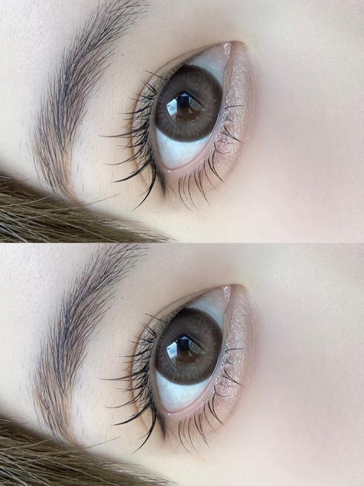 clairecolor 方糖夹心 棕巧 14.5mm 年抛 含硅水凝胶 商品图4