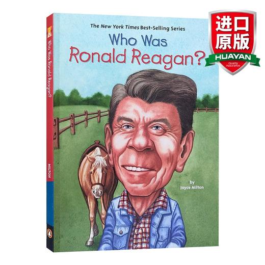 英文原版 Who Was RONALD REAGAN  政治军事领l袖系列 英文版 进口英语原版书籍 商品图0