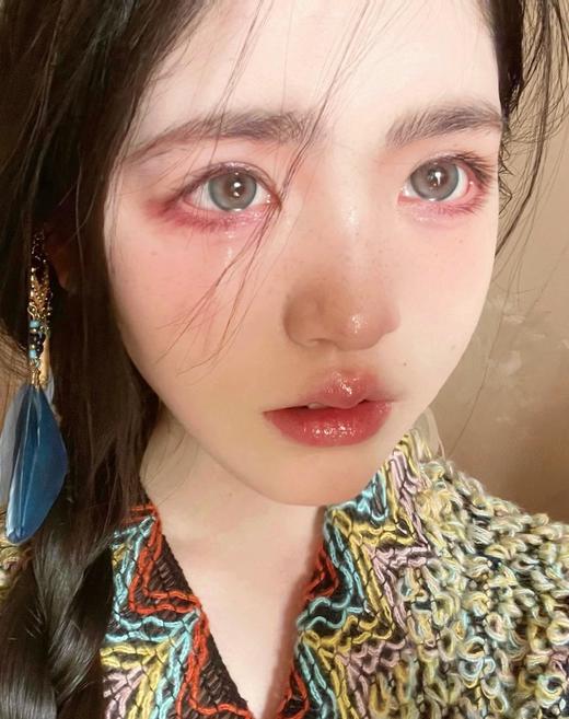 leenscolor 蝶豆花 灰蓝 14.2mm 年抛 含硅水凝胶 商品图6