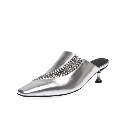 简约百搭，真皮高跟凉拖SS-1508 商品图13