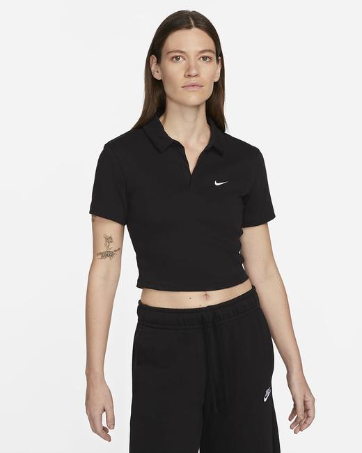 Nike 耐克Sportswear Essential 女子短袖翻领上衣 商品图0