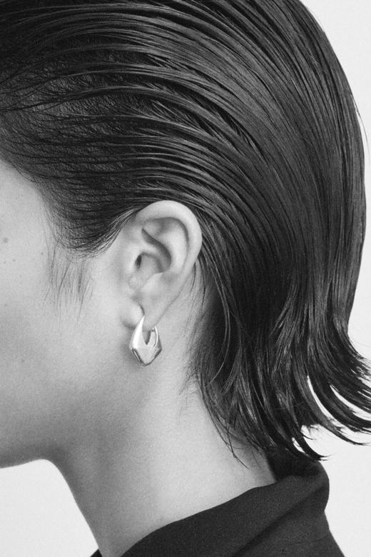 Sophie Buhai  大号/小号Pyramid几何耳环（一对） 商品图3