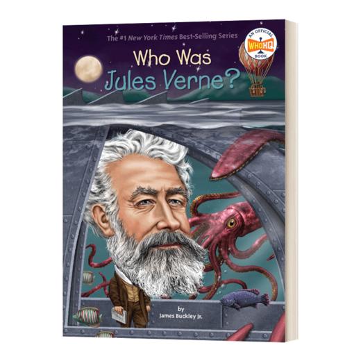 英文原版 Who Was JULES VERNE 知名作家系列 英文版 进口英语原版书籍 商品图1