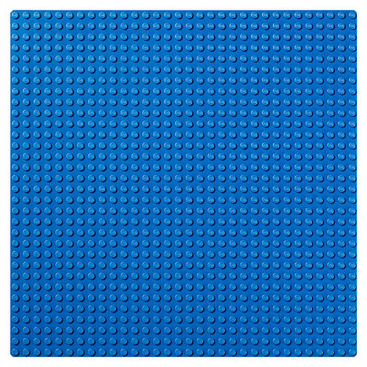 乐高积木L10714得宝大颗粒系列蓝色底板 商品图1