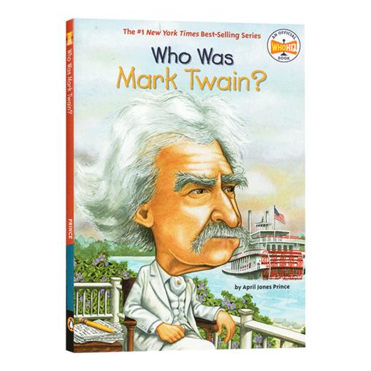 英文原版 Who Was MARK TWAIN 谁是马克吐温 知名作家系列 英文版 进口英语原版书籍 商品图1