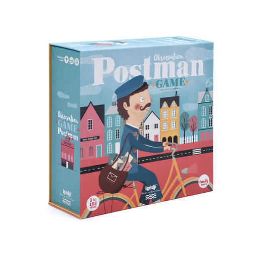 Londji 邮差 桌游 观察反应 适合年龄4岁+ 西班牙玩具 FG012U 商品图0
