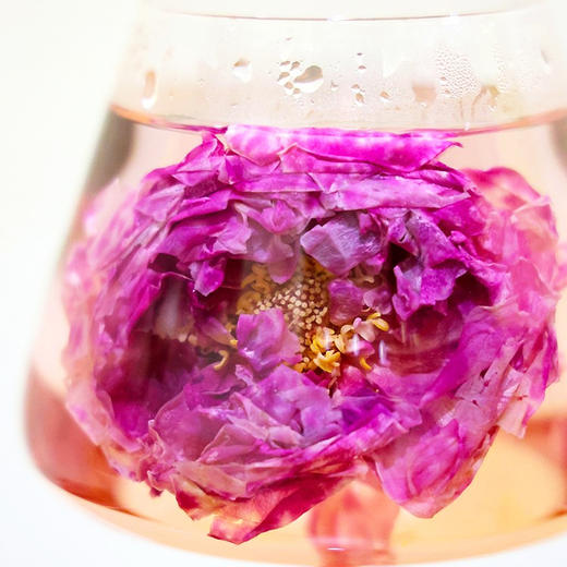 『大理墨红玫瑰花茶』朵型饱满，茶汤清澈，富含花青素 商品图4