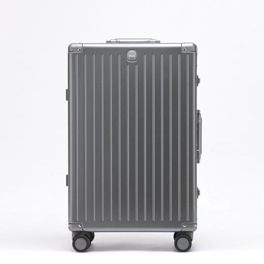 自然醒1910铝框箱20寸拉杆行李箱女大容量耐用结实小密码旅行箱男生24ZT 商品图3