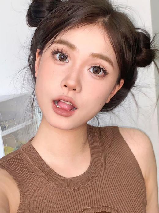 leenscolor 美瞳年抛 奶油棕 直径14.2mm着色13.7mm 商品图3