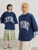 CryingCenter藏青大字母复古撞色街头宽松造型长短袖T恤 哭喊中心 商品缩略图3