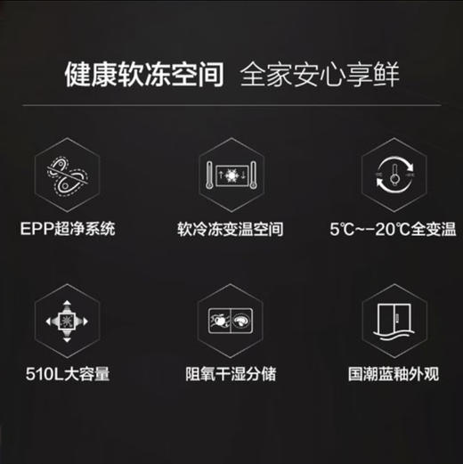 海尔（Haier）冰箱 BCD-510WGHTD79S9U1 商品图2