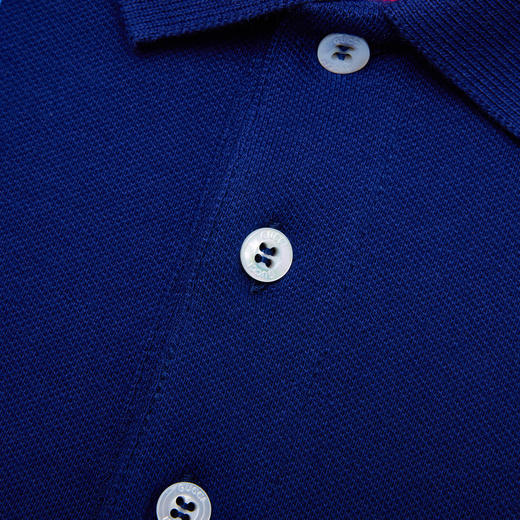 GUCCI 古驰 童装条纹红蓝拼接编织logo翻领POLO衫短袖 711540XJEX7 商品图4