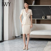 IWY/短袖职业西装套裙女夏季薄款气质上班时尚休闲高端名媛工作服CS1807 商品缩略图3