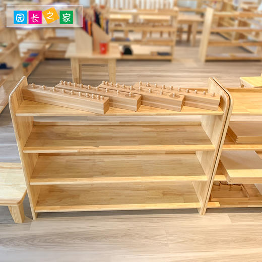 蒙氏感官区教具幼儿园家庭版蒙特梭利儿童早教益有柄插座圆柱体 商品图3