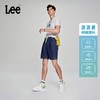 Lee商场同款23春夏新品棉麻凉凉裤蓝男牛仔短裤LMB100908101-908 商品缩略图0