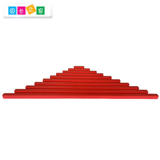 蒙氏教具幼儿园专业版国际版蒙特梭利儿童早教益智玩教具感官长棒 商品图3