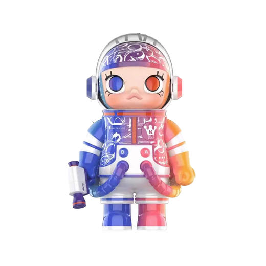 POPMART MEGA珍藏系列 1000% SPACE MOLLY 美林密码 商品图0