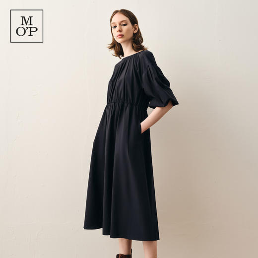 Marc O'Polo/MOP春夏兰精天丝系列灯笼袖连衣裙女士	352190A2105Q 商品图2