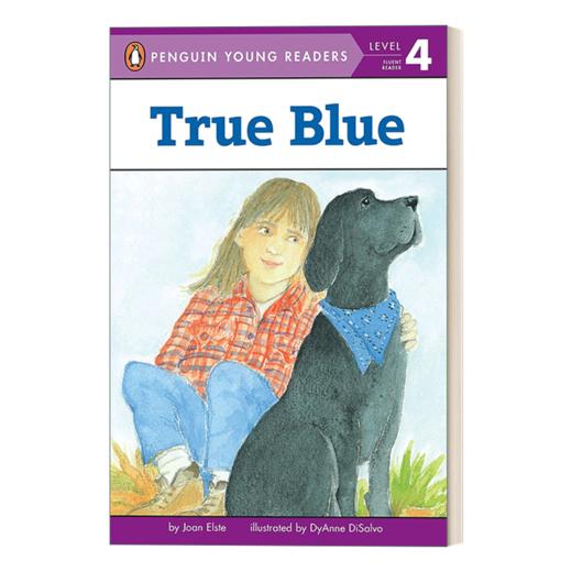 英文原版 True Blue - Penguin Young Readers Level 4 企鹅青少分级阅读4级 英文版 进口英语原版书籍 商品图1