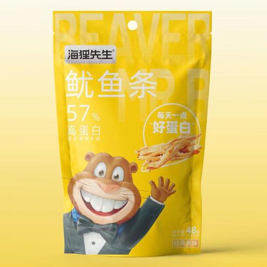 海狸先生鱿鱼条48g 商品图2