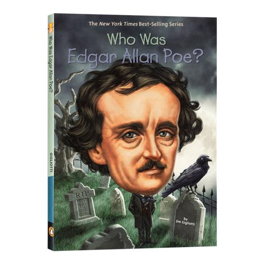 英文原版 Who Was EDGAR ALLAN POE 知名作家系列 英文版 进口英语原版书籍 商品图1