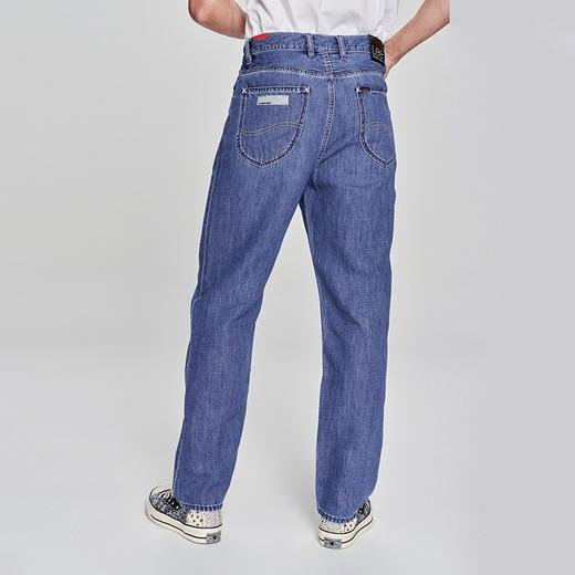 Lee商场同款23春夏新品753舒适中蓝色男牛仔裤凉凉裤LMB100753101249A02959 商品图1