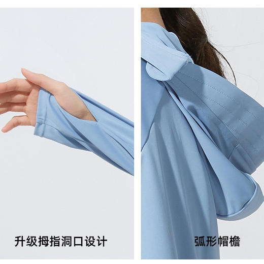 韩国VVC防晒披肩女防紫外线时尚出游骑车户外遮阳外套护脸防晒服 商品图5