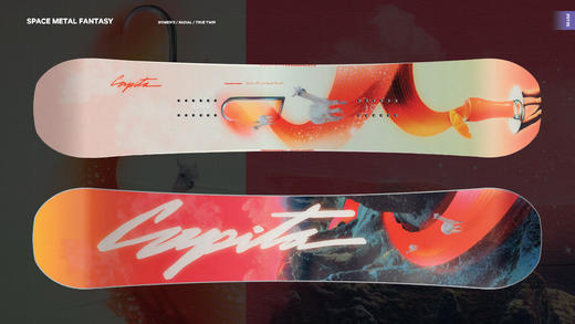 Capita 23-24 【SPACE METAL FANTASY】 FREESTYLE 自由式及公园雪板 139 141 143 145 147 149 商品图1