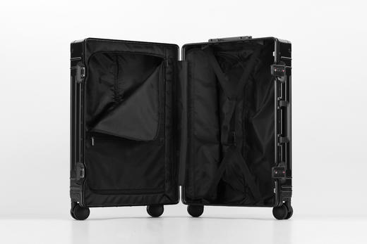 自然醒1809全铝镁合金拉杆箱22寸女铝框行李箱万向轮男金属硬26旅行箱子ZT 商品图5