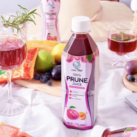 無他嘉选  西梅汁  浅井魔球系列100%西梅汁原汁饮品  325ml*3瓶装 商品图1