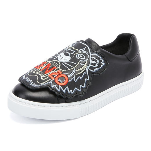 KENZO 高田贤三  KIDS 儿童老虎头刺绣休闲板鞋 K59039 商品图1