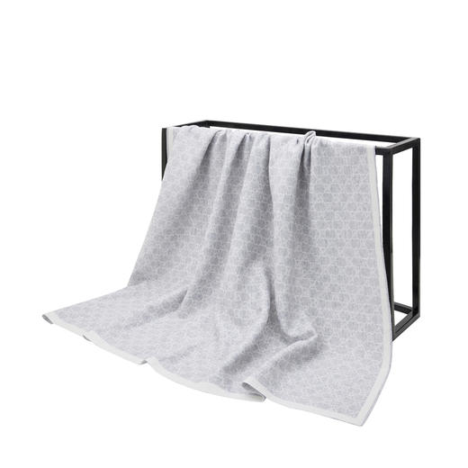 GUCCI 古驰 儿童双面GGlogo印花亲肤透气羊毛毯子四季通用 4178653K200 商品图1