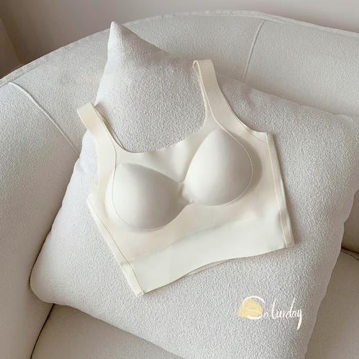 老米优品 / 法式简约BAI搭《无痕U领加长背心款bra》亲肤柔软透气，夏日内搭绝绝子！NY230418C 商品图8