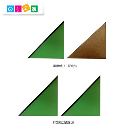 蒙氏教具感官构成三角形专业版国际版蒙特梭利儿童早教益智玩教具 商品图2