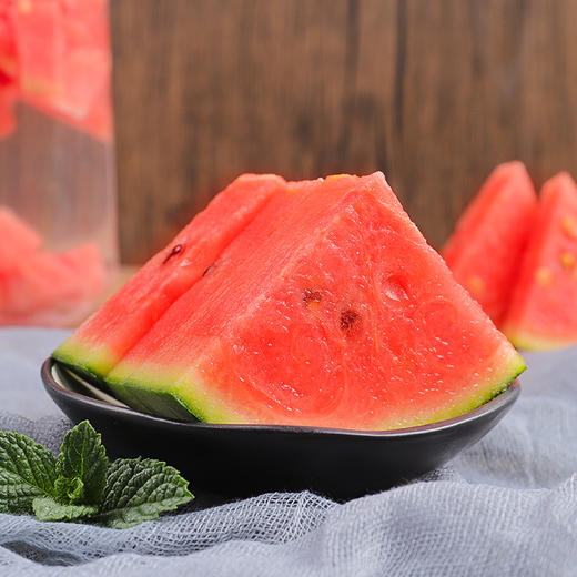 【山东·潍坊】2K手撕西瓜 新鲜水果当季2-4斤2k手撕西瓜薄皮整箱脆甜多汁红瓤包邮 商品图3