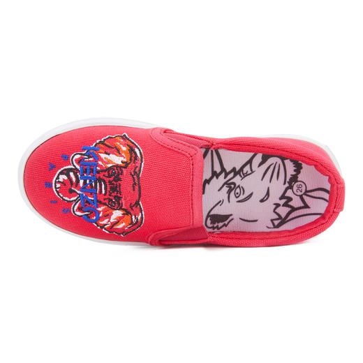 高田贤三（KENZO） 女童织物帆布大象刺绣休闲板鞋 K59057 商品图4