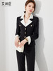 黑色西装套装女春秋小个子教资面试职业装正装通勤西服外套工作服 商品缩略图2