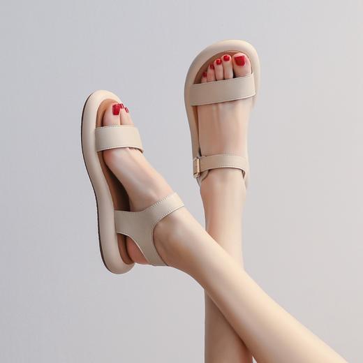 ZHR平底凉鞋女2023新款夏季女鞋轻便防滑沙滩鞋女拖鞋女外穿 商品图8