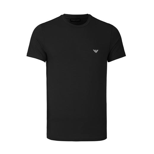 【超惠秒】Emporio Armani 阿玛尼 男士升级款 小飞鹰logo弹棉短袖T恤 20957 商品图0