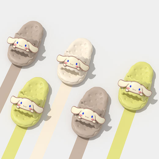 「四色可选！软萌大耳狗款」大耳狗凉拖鞋 女夏季卡通室内家居防滑厚底防滑浴室洗澡可爱 商品图3