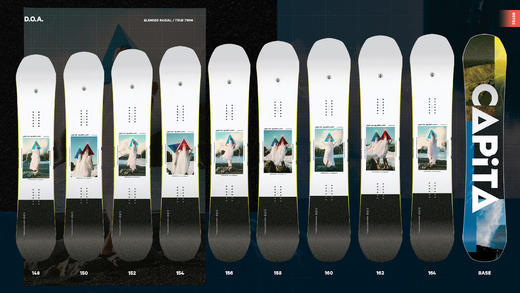 Capita 23-24 【DEFENDERS OF AWESOME（D.O.A）】 RESORT 全能雪板 154 156 商品图2