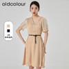 oldcolour2023夏季新款复古高级气质收腰中长款连衣裙GN21101751 商品缩略图0