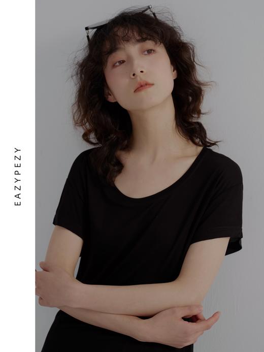 EAZYPEZY 2023SS 竹纤维圆领T恤 商品图1