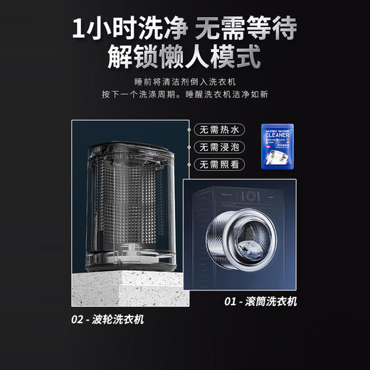 【1袋无效退货退款】inweijia白倍极 洗衣机清洁剂 100g/袋 商品图2