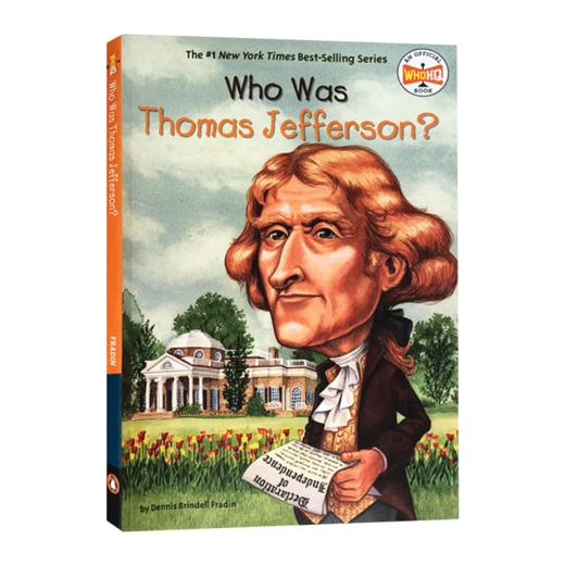 英文原版 Who Was THOMAS JEFFERSON 谁是托马斯杰斐逊 政治军事领l袖系列 英文版 进口英语原版书籍 商品图1