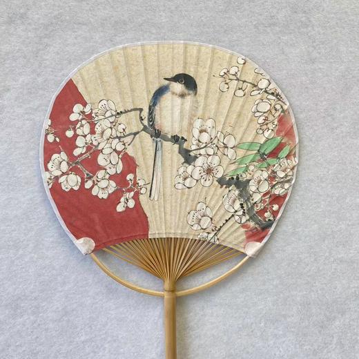 花鸟团扇（共四款） | 陈湘波老师花鸟画作品元素授权 艺术文创夏日优雅【陈湘波艺术公益基金会 X ArtJi】| 一艺之间 艺术家精选文创推荐 商品图6
