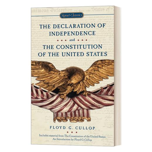 英文原版 The Declaration of Independence and Constitution of the United States 独立宣言与美国宪法 英文版 进口英语原版书 商品图1