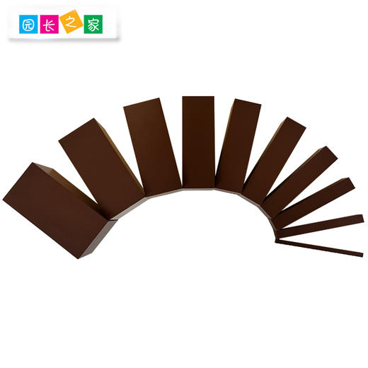 蒙氏感官区家庭版教具棕色梯蒙特梭利幼儿园儿童宝宝早教益智玩具 商品图2