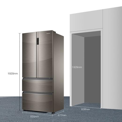 【原创零嵌】卡萨帝冰箱550升法式多门变频无霜自由嵌入细胞级养鲜 深冷智冻BCD-550WGCFDM4S5U1 商品图3